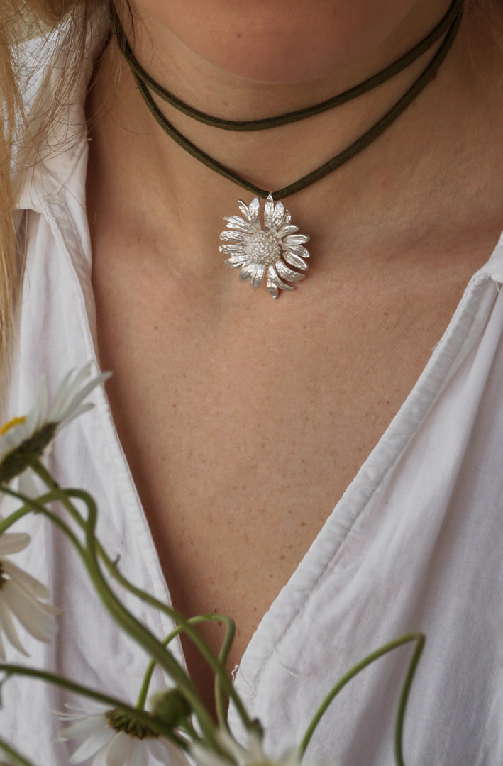 Collana Margherita con cordone